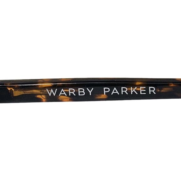Warby Parker Women's Eyeglass Frames Durand 200 Whiskey Tort 48-18 142 Demo Lens - Picture 7 of 15